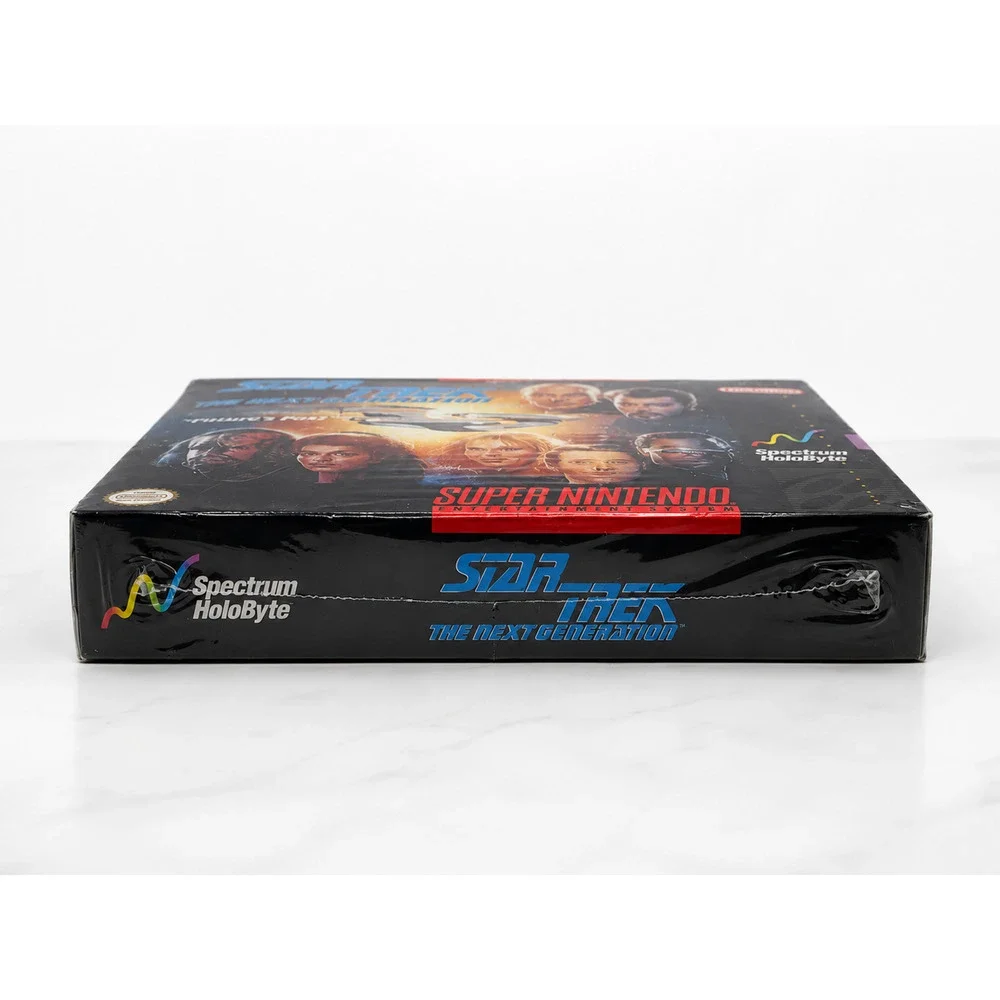 Star Trek The Next Generation Future's Past SNES Sealed New Rare Spectrum